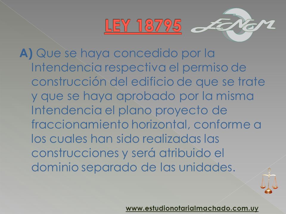 ley 18795
